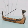 Quemador de Incienso Barco Vikingo